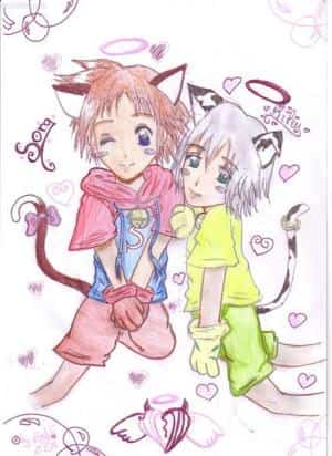 Nekooooos ^^ (soraaa und rikuuuu *grins*)