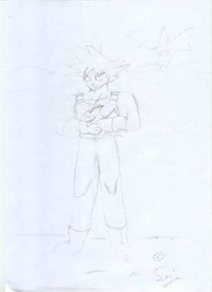 Son Goku + Drache