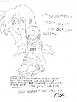 skizze zum onkelz lied keine zeit