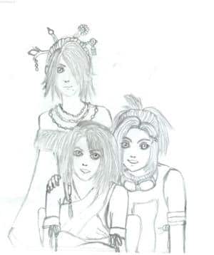Lulu, Riku und Yuna
