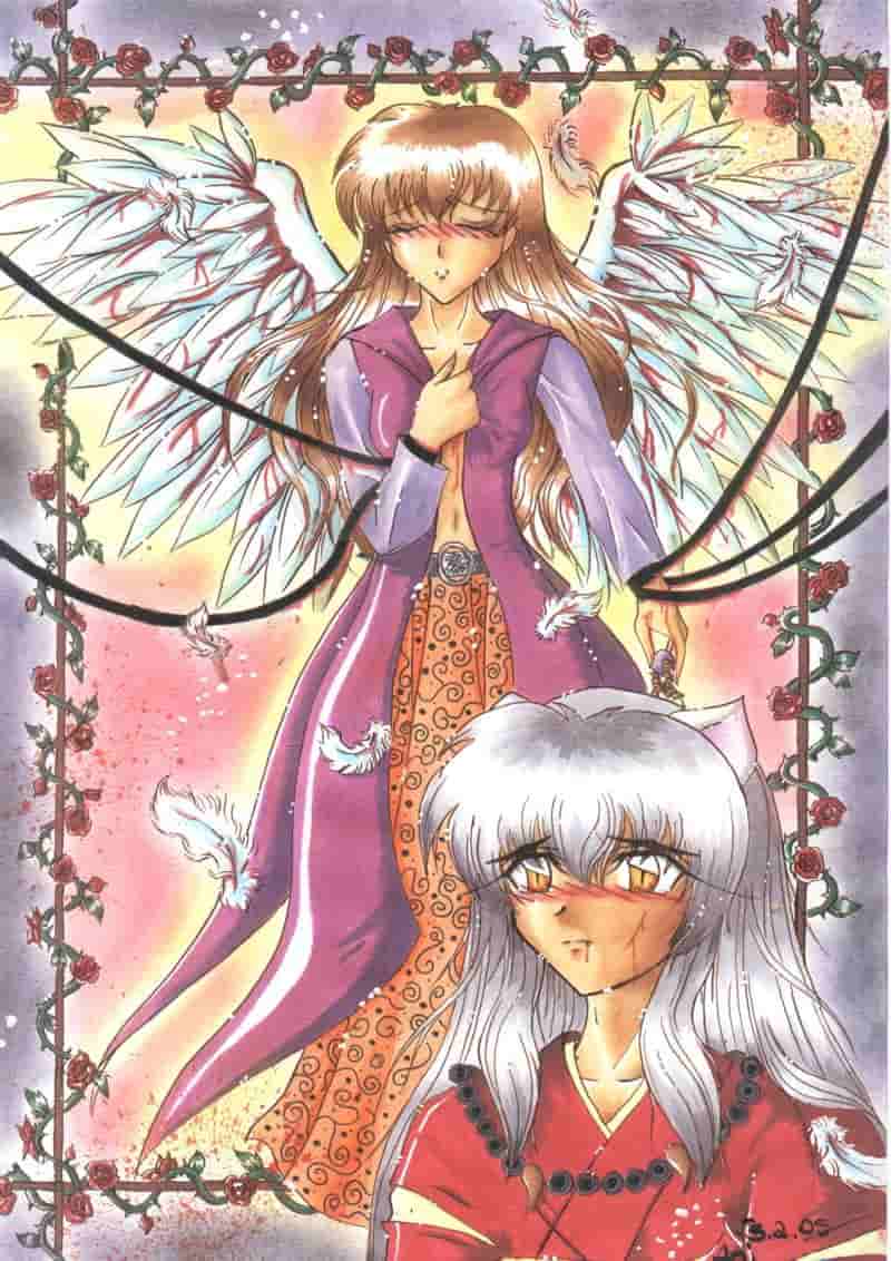 Blood red wings-Captured in my destiny