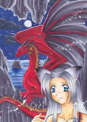 Deronn and Cat for Dragoncat