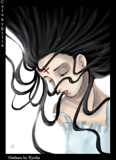 Crucify my Love- Outlines by Xyrilia o__ov