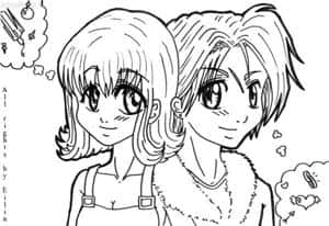 Selphi und Squall- ich kann auch witzig sein, oder auch nicht >.>