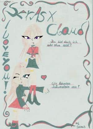 Seras x Cloud mit Paint vergewaltigt -.-
