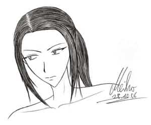 Shishido mit langem Haar