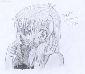 Rei-Chans Erdbeerspielchen.