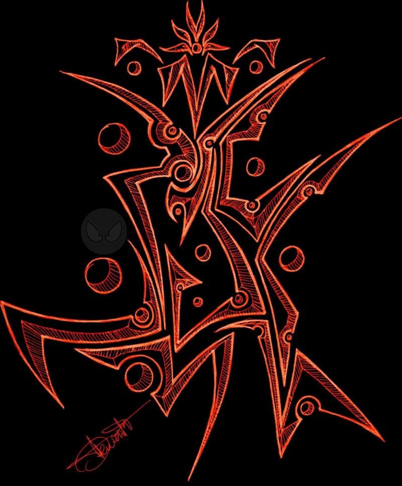 Tribal (negativ vom original .. ^^ )