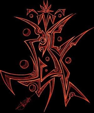 Tribal (negativ vom original .. ^^ )