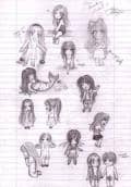 The Sheet Of Chibis ..1 oO