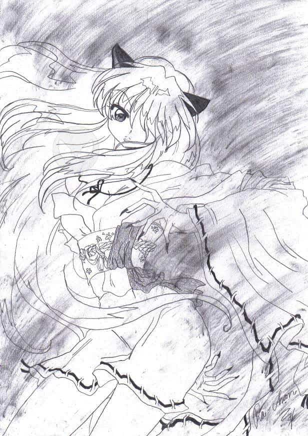 Shizuka, die Tochter von Inuyasha