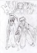 hallowen skizze