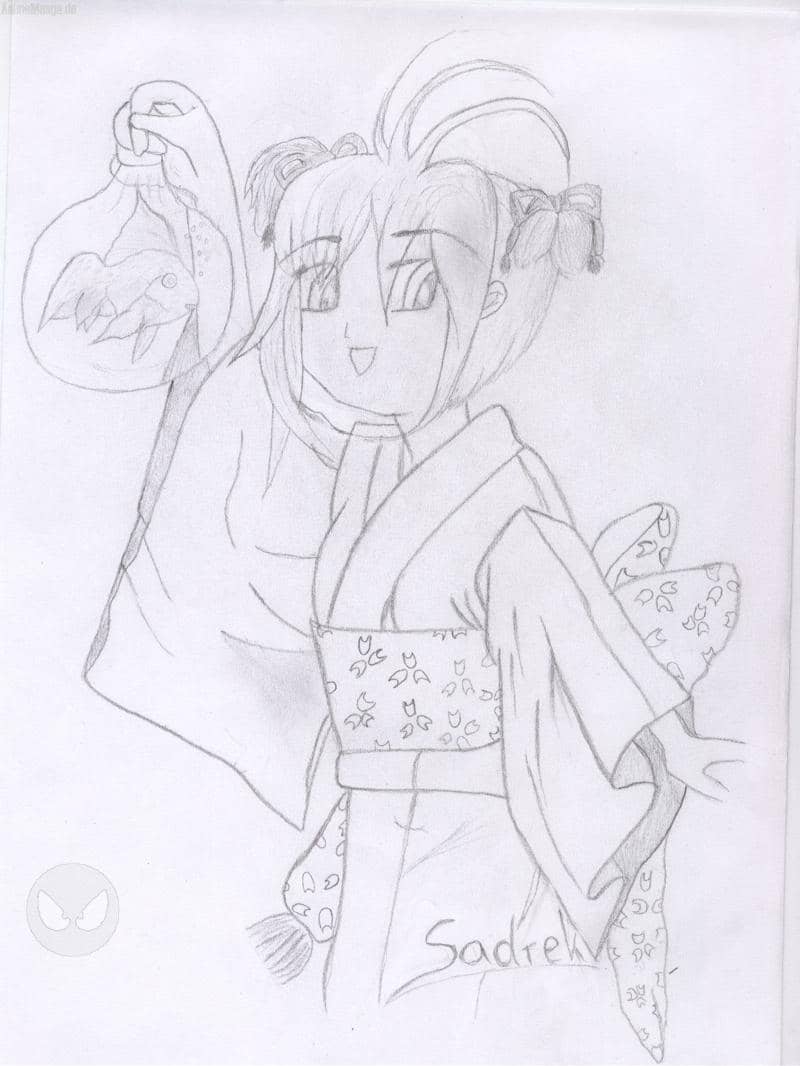 Japanisches Mädchen