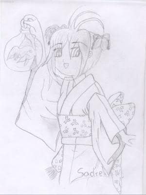 Japanisches Mädchen