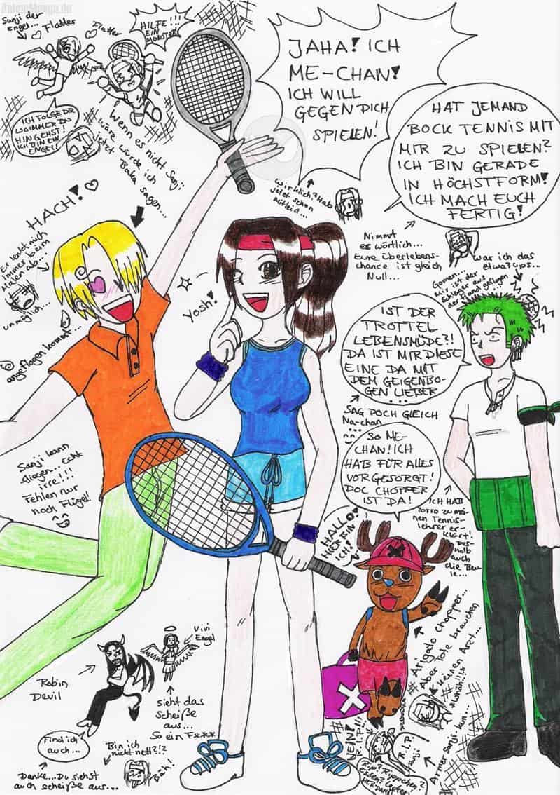 TENNIS YEAH! NUR GEKRIGGEL! KEINE BENOTUNG!!!