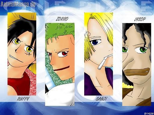 Die vier in einem anderen Stil...XD