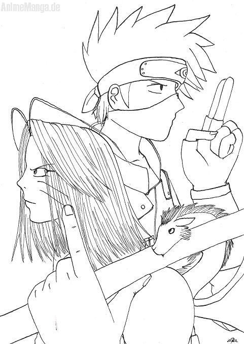 Kakashi & Gojyo (Outlines)