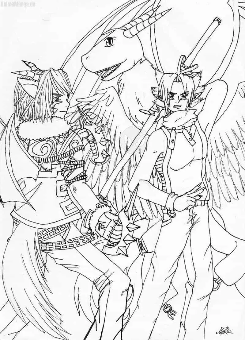 Dagat & Vininji & CuicuiV Outlines