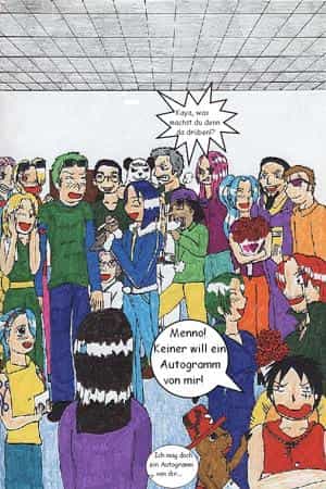 The straw hat band, part 2: Everyone wants an autograph!