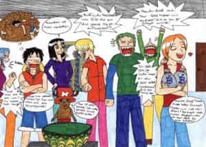 The straw hat band, part 3: That was delicious!