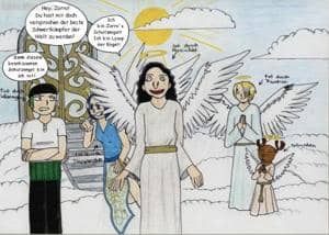 I'm not a liar! I'm a guardian angel!