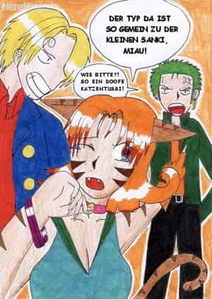 Der gemeine Typ! Miau!