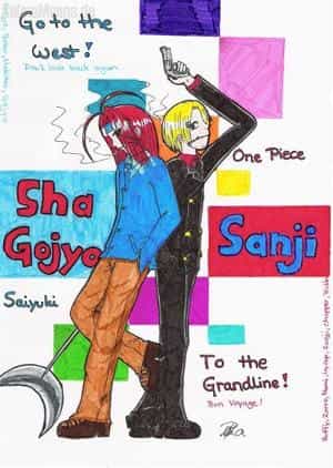 Sanji & Gojyo!XD