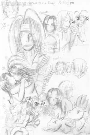 encore ... griffonner ...