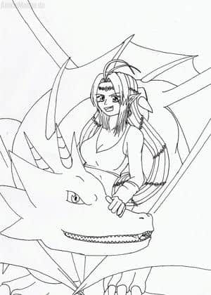 Kinueru&Dragira Outline