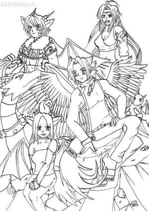 Die DragonV Truppe auf einem Bild