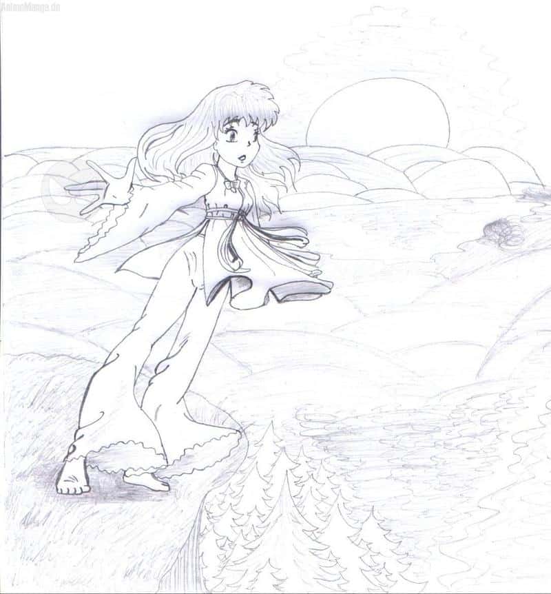 Eins mit dem Wind...