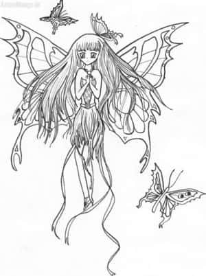 Ne kleine Schmetterlingfee^^°...