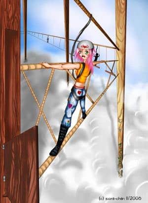 Maybe I can fly....?