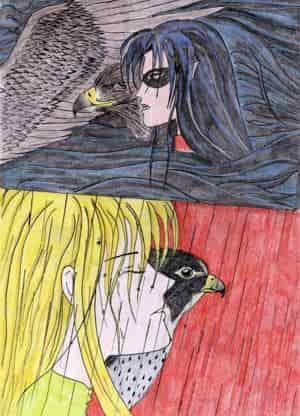 Steinadler - Sajid/Turmfalke - Eluxiel