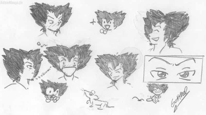 Charaskribbels: Kornos