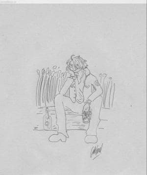 Sanji im Wind.... ^_^