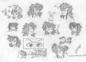 Charaskribbels: Attila