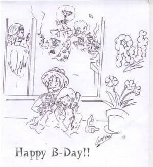 Alles Gute zum Geburtstag, Ruffy-kun! o^^o