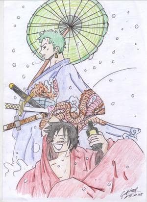 Samurai-Weihnachts-Pic