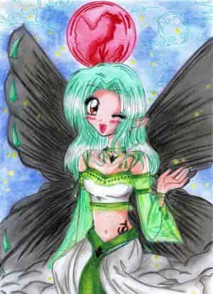 Black moon fairy Eläien