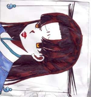 she..the darkness with the golden eyes..