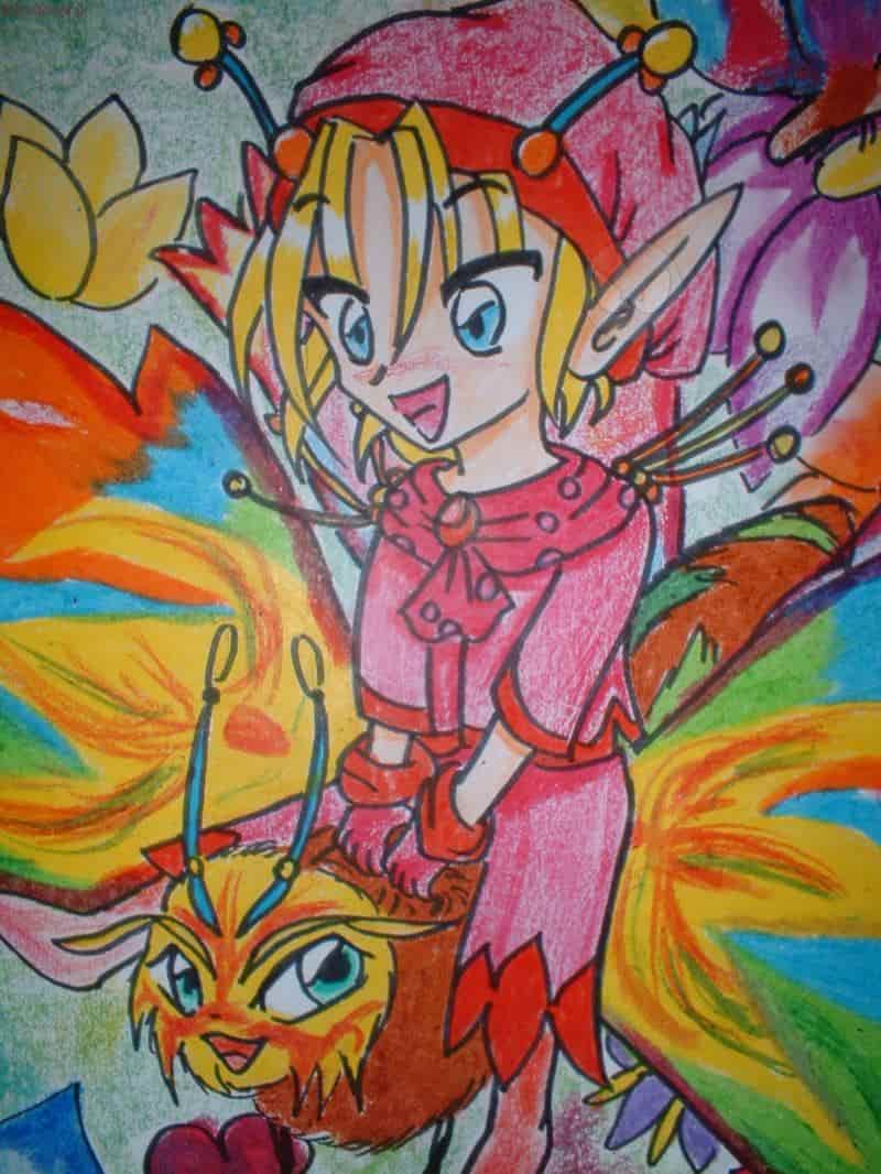 Kobold auf Schmetterling