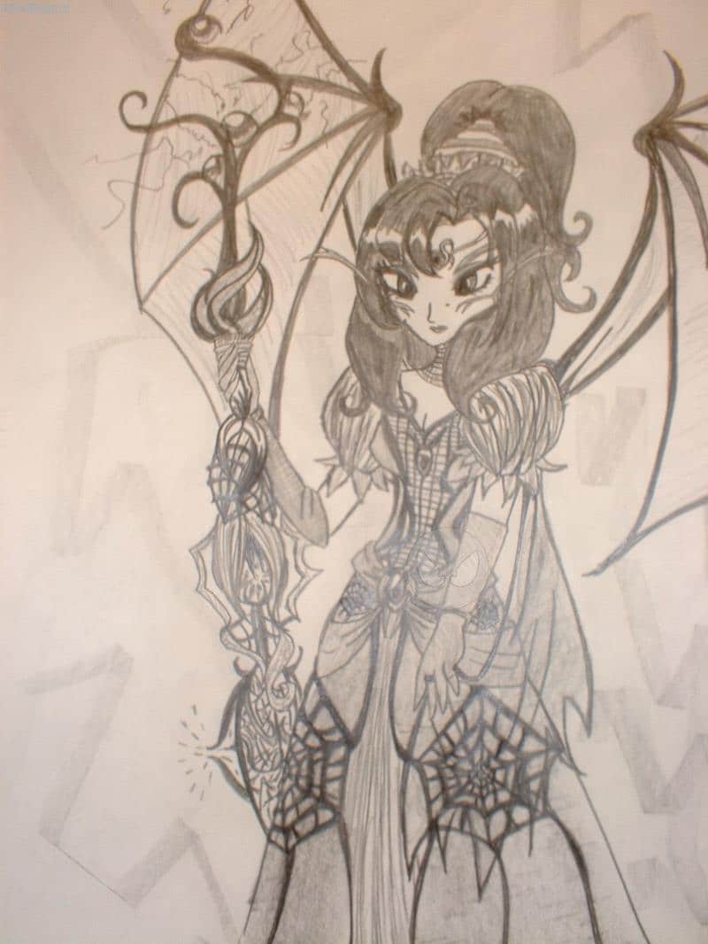 A dark lady..oder?^^