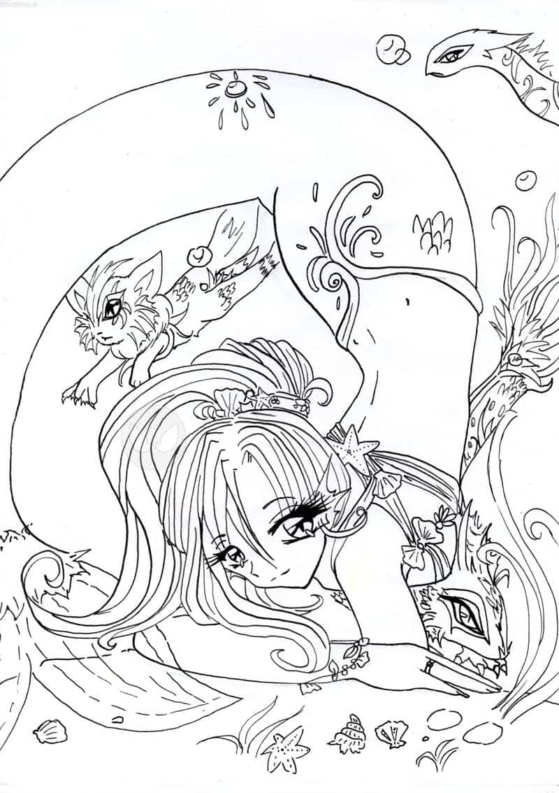 Eine Meerjungfrau ^^