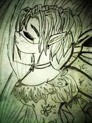 Elfchen im Kleid Kuriko