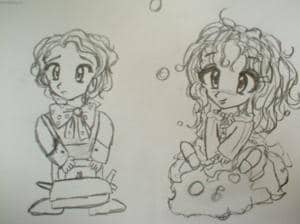 TdV Chibi Sarah & Alfred