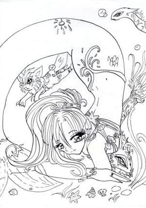 Eine Meerjungfrau ^^