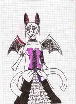 Fledermaushalbdämonin