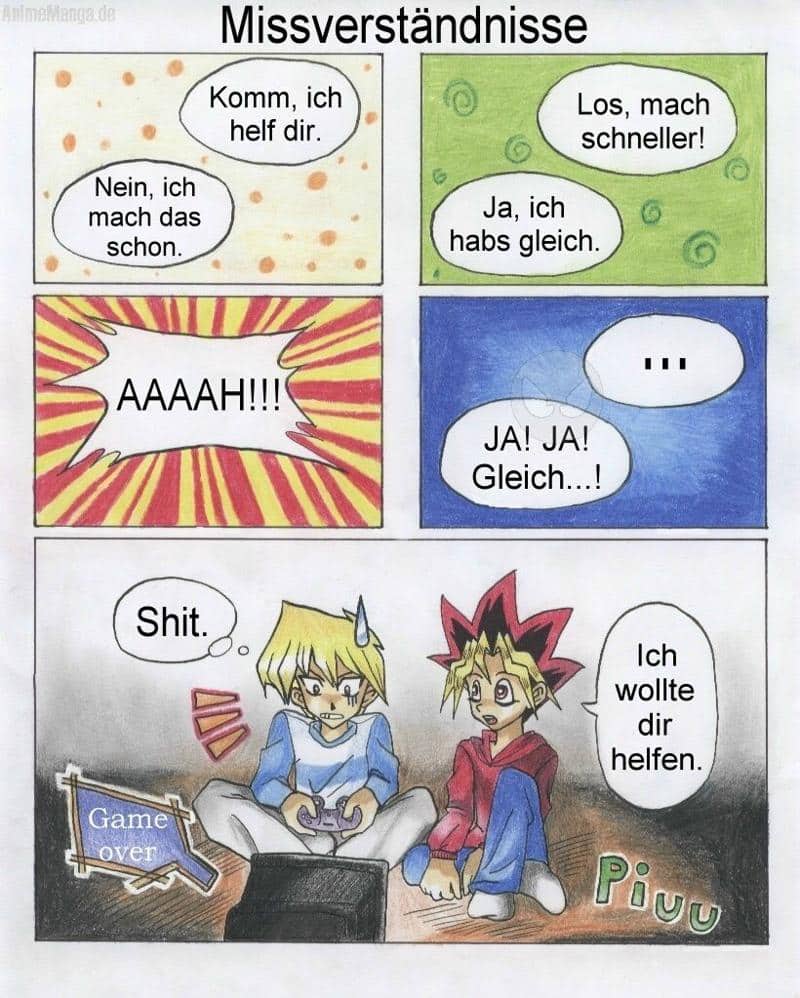 Missverständnisse (noch ein Yu-Gi-Oh! Minicomic)