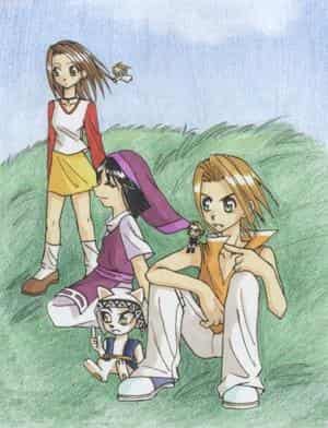 Gruppenbild mit Masaki